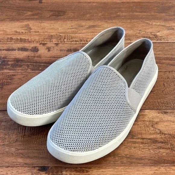 Vince Preston B Perforated Slip-On Sneakers Gray Women's Size 8.5 - Picture 5 of 12